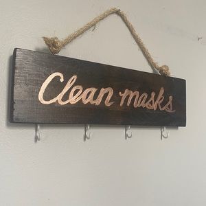 Face mask Sign